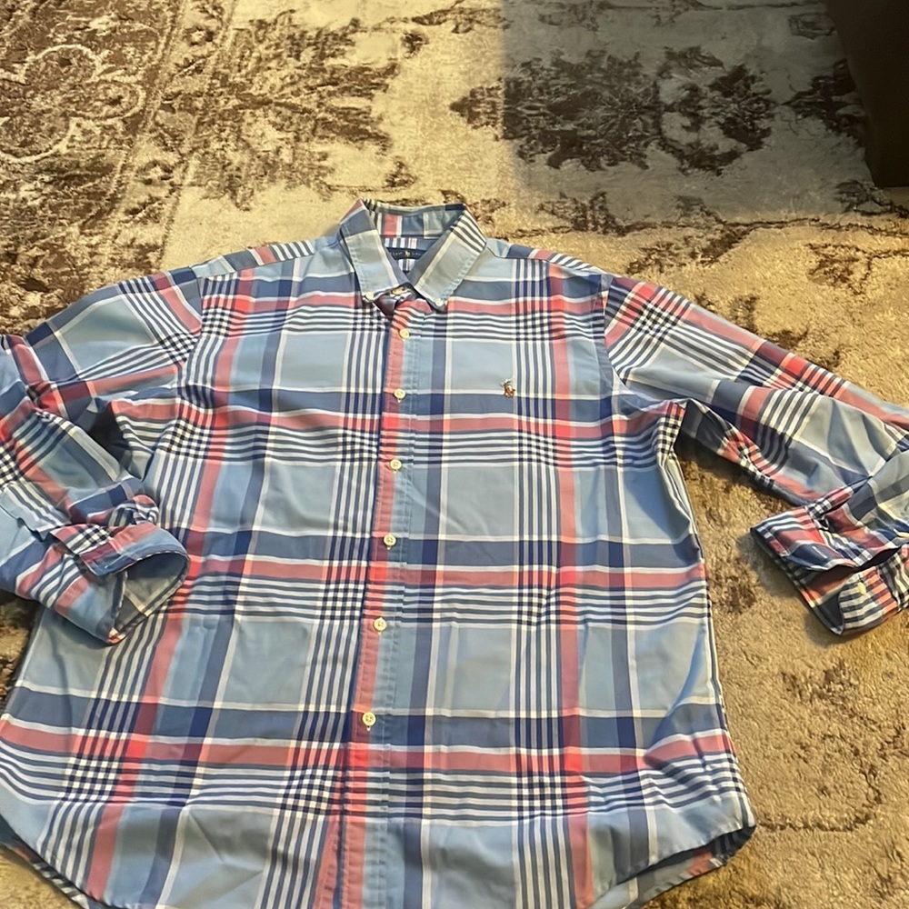 Polo button up shirt